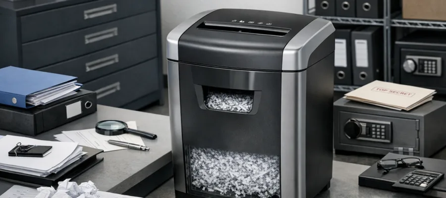 Aktenvernichter fuer Unternehmen: Worauf Firmen beim Kauf achten muessen