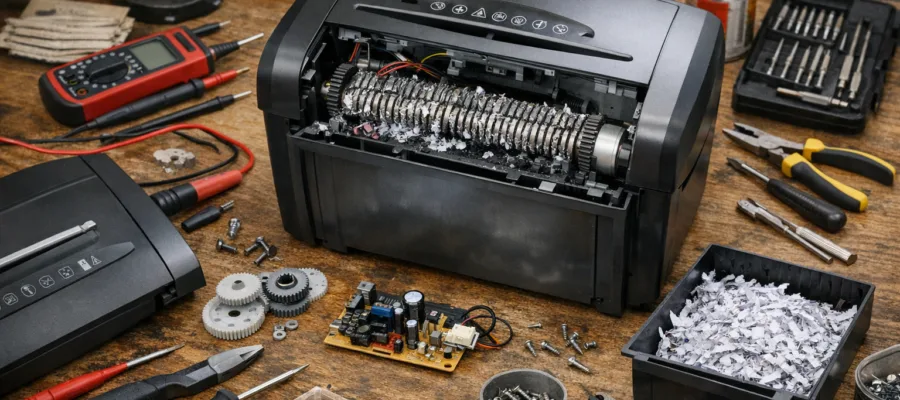 Aktenvernichter reparieren statt ersetzen: DIY-Reparatur- und Wartungsprojekte