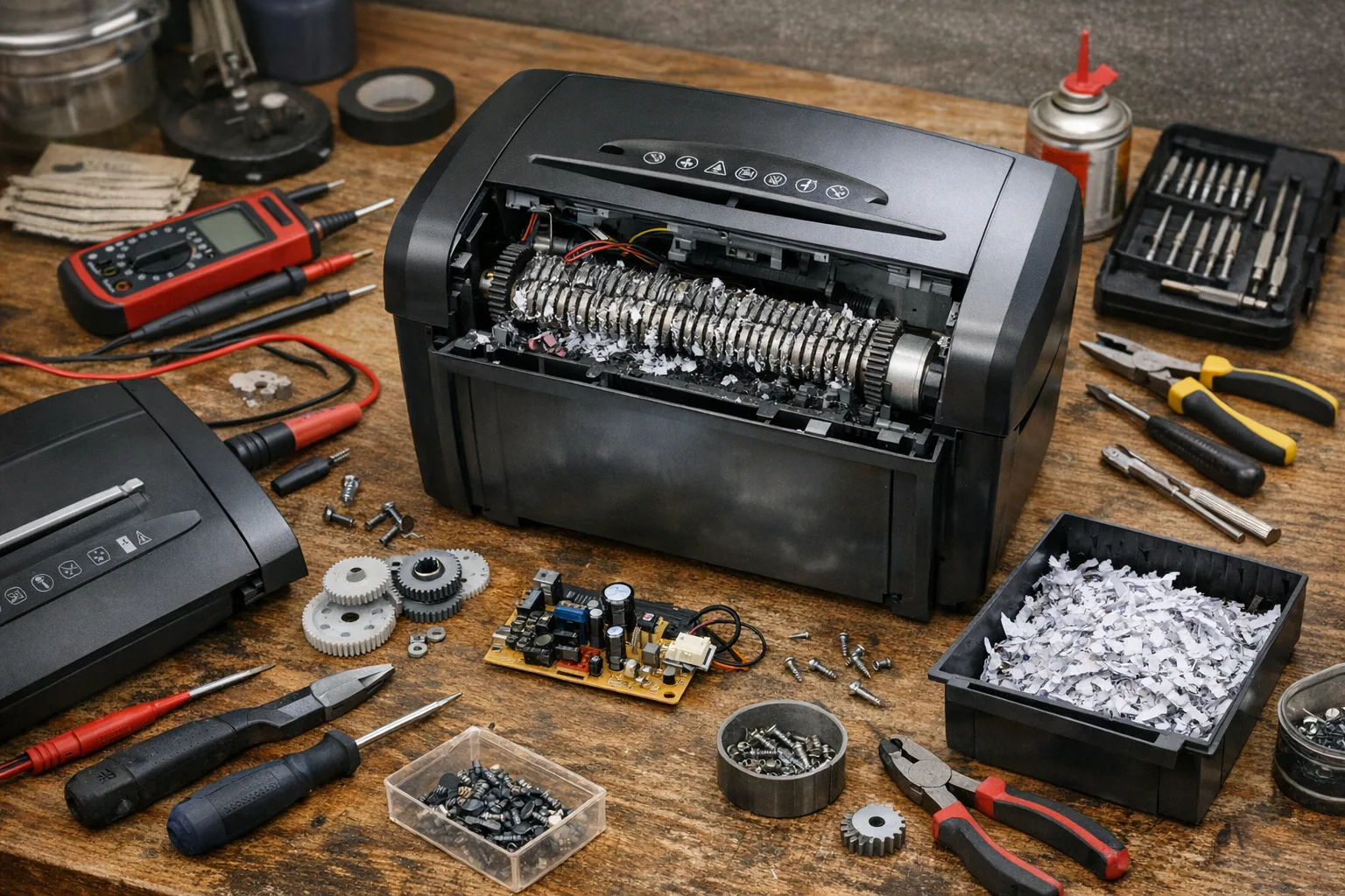 Aktenvernichter reparieren statt ersetzen: DIY-Reparatur- und Wartungsprojekte