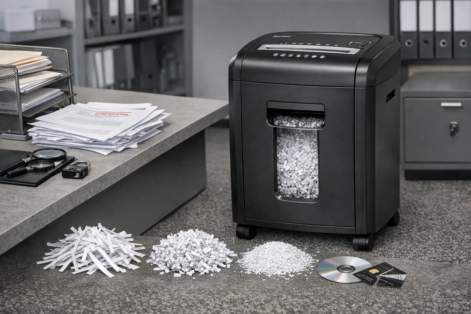 Aktenvernichter und Datenschutz: Welche Sicherheitsstufe fuer Compliance reicht