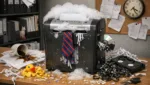 Skurrile Aktenvernichter-Momente im Büro
