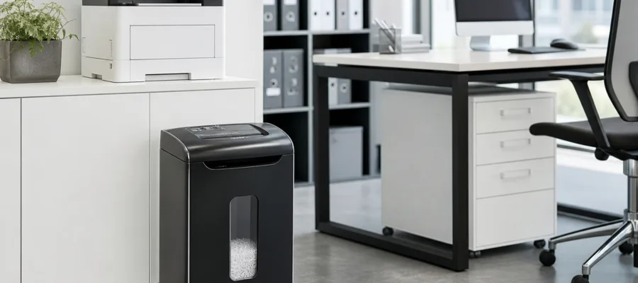 Aktenvernichter im Smart Office vernetzen: Drucker- und Arbeitsplatz-Integration