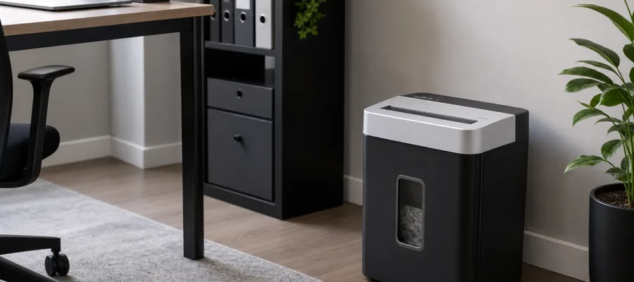 Leiser Aktenvernichter fuer Home Office: Modelle mit minimalem Laerm