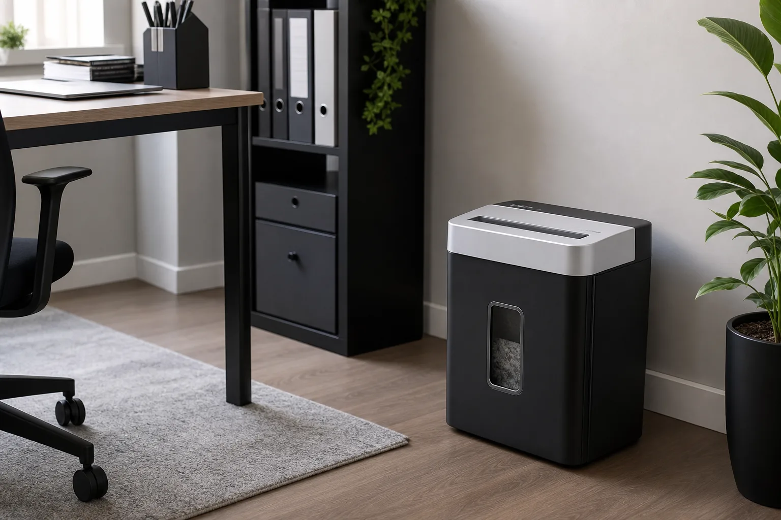 Leiser Aktenvernichter fuer Home Office: Modelle mit minimalem Laerm