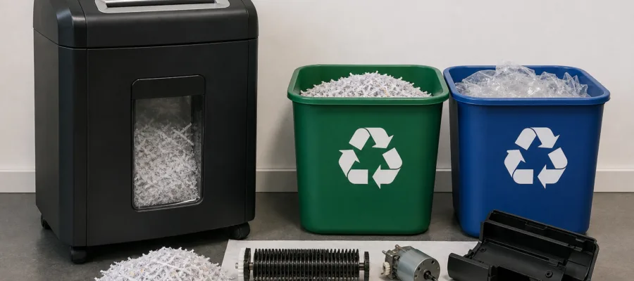 Recycling und Entsorgung nach dem Aktenvernichter: Umweltgerechte Trennung und Wiederverwertung