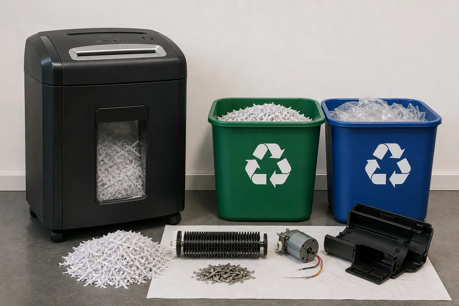 Recycling und Entsorgung nach dem Aktenvernichter: Umweltgerechte Trennung und Wiederverwertung